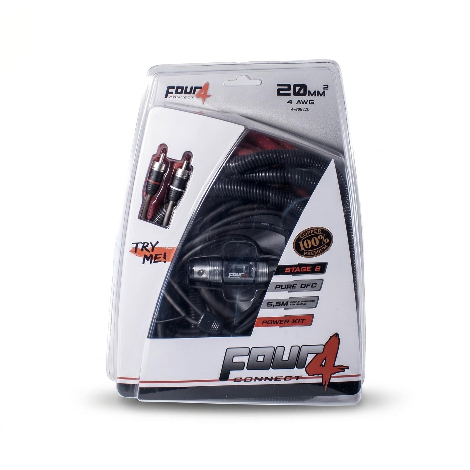 Four Connect-Stage2 OFC Flex 20mm²-20mm² Stromkabel-masori-kaufen