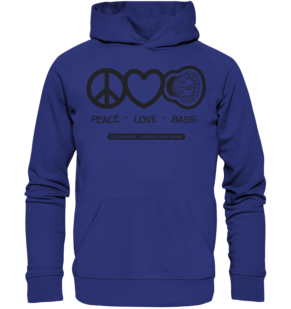 DD Audio-Peace love bass Hoodie-Hoodie-Masori.de