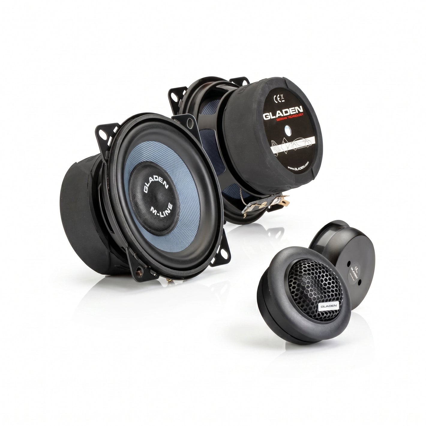 Gladen-M 100 G2-4" (10cm) Lautsprecherset-masori-kaufen