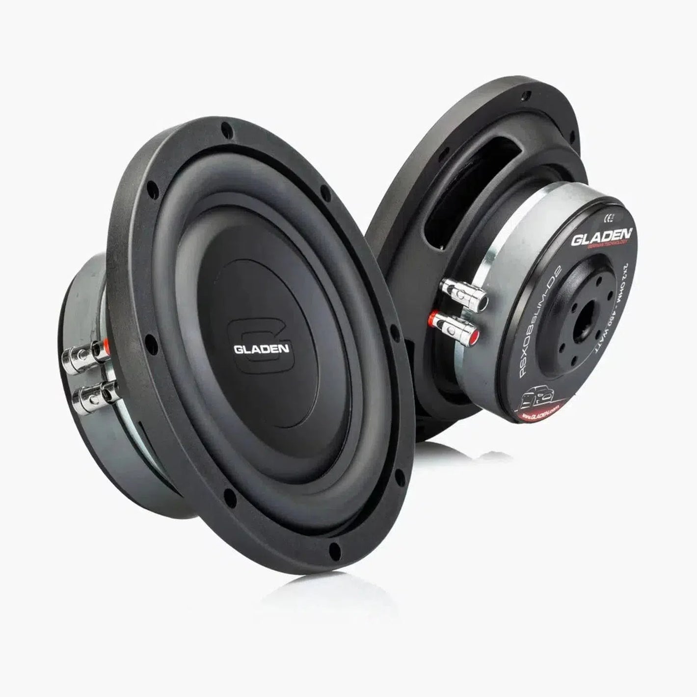 Gladen-RS-X 08 Slim-8" (20cm) Flachsubwoofer-masori-kaufen