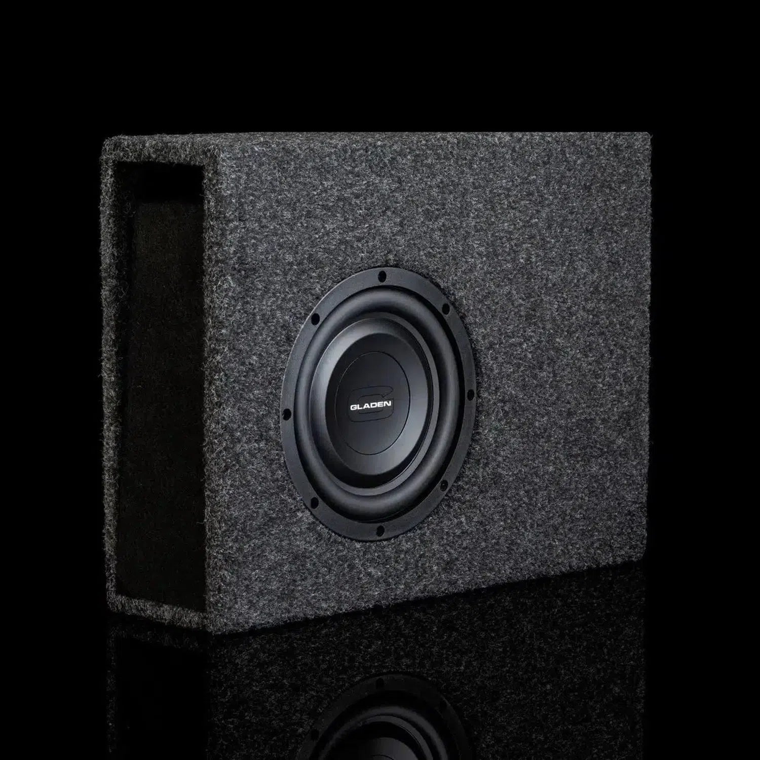 Gladen-RSX 08 Slim VB-CU- AC-10" (25cm) Aktiv-Gehäusesubwoofer-masori-kaufen