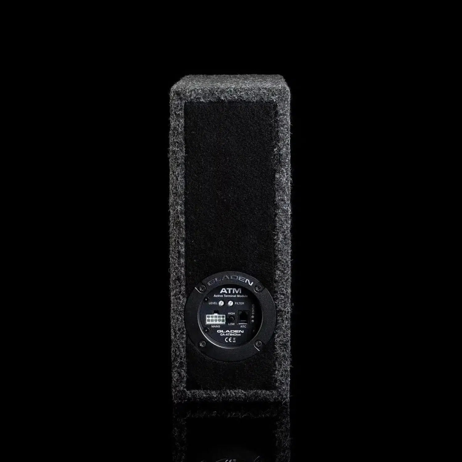 Gladen-RSX 08 Slim VB-CU- AC-10" (25cm) Aktiv-Gehäusesubwoofer-masori-kaufen