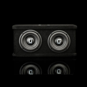 Gladen-Sigma SSW065 Dual-6.5" (16,5cm) Gehäusesubwoofer-masori-kaufen