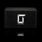 Un subwoofer con cassa rettangolare nera, con il logo bianco Gladen su sfondo nero: il Gladen Sigma SSWX065 Dual, un subwoofer da 6,5 pollici.