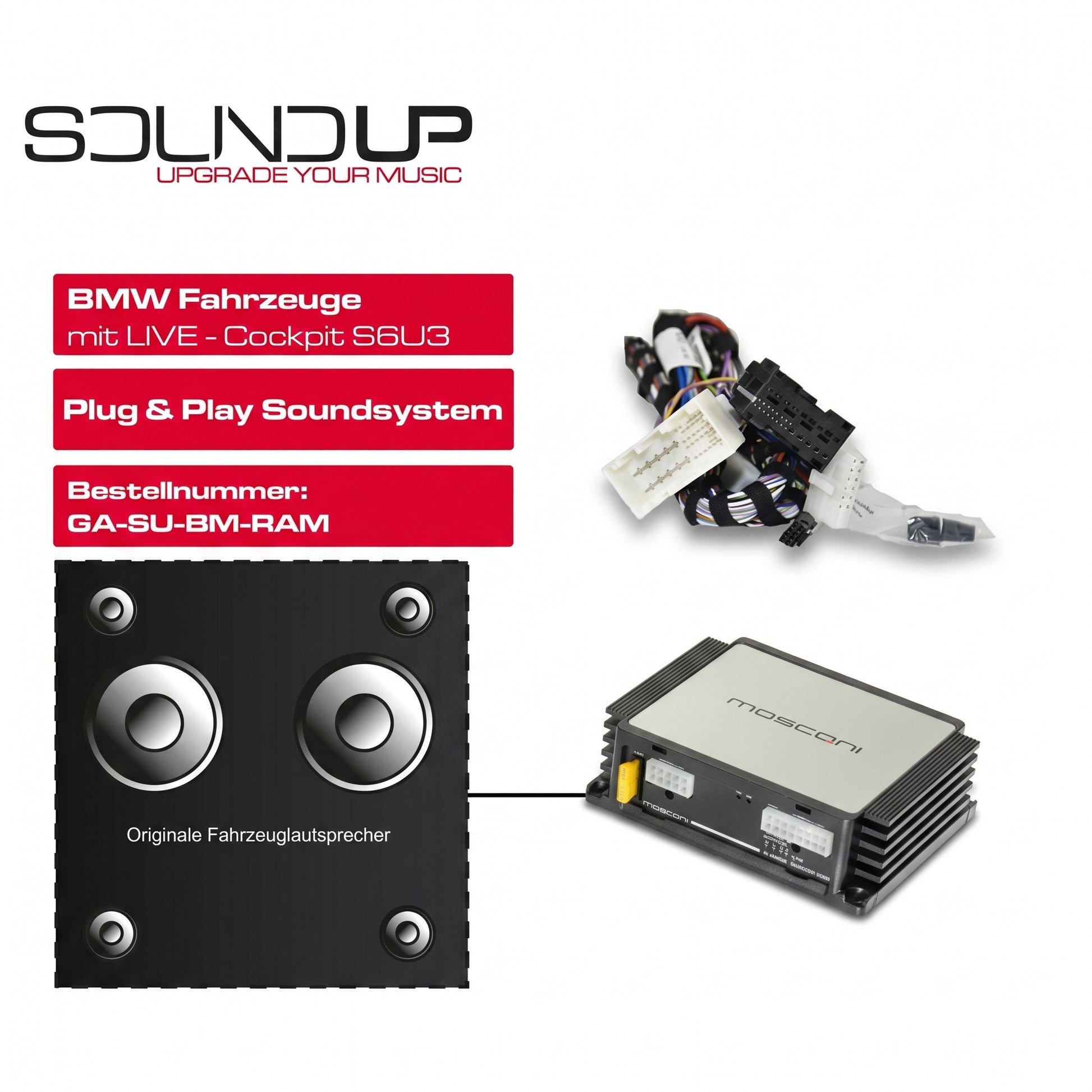 Gladen-Sound Up BM RAM-BMW-Komplettset-masori-kaufen