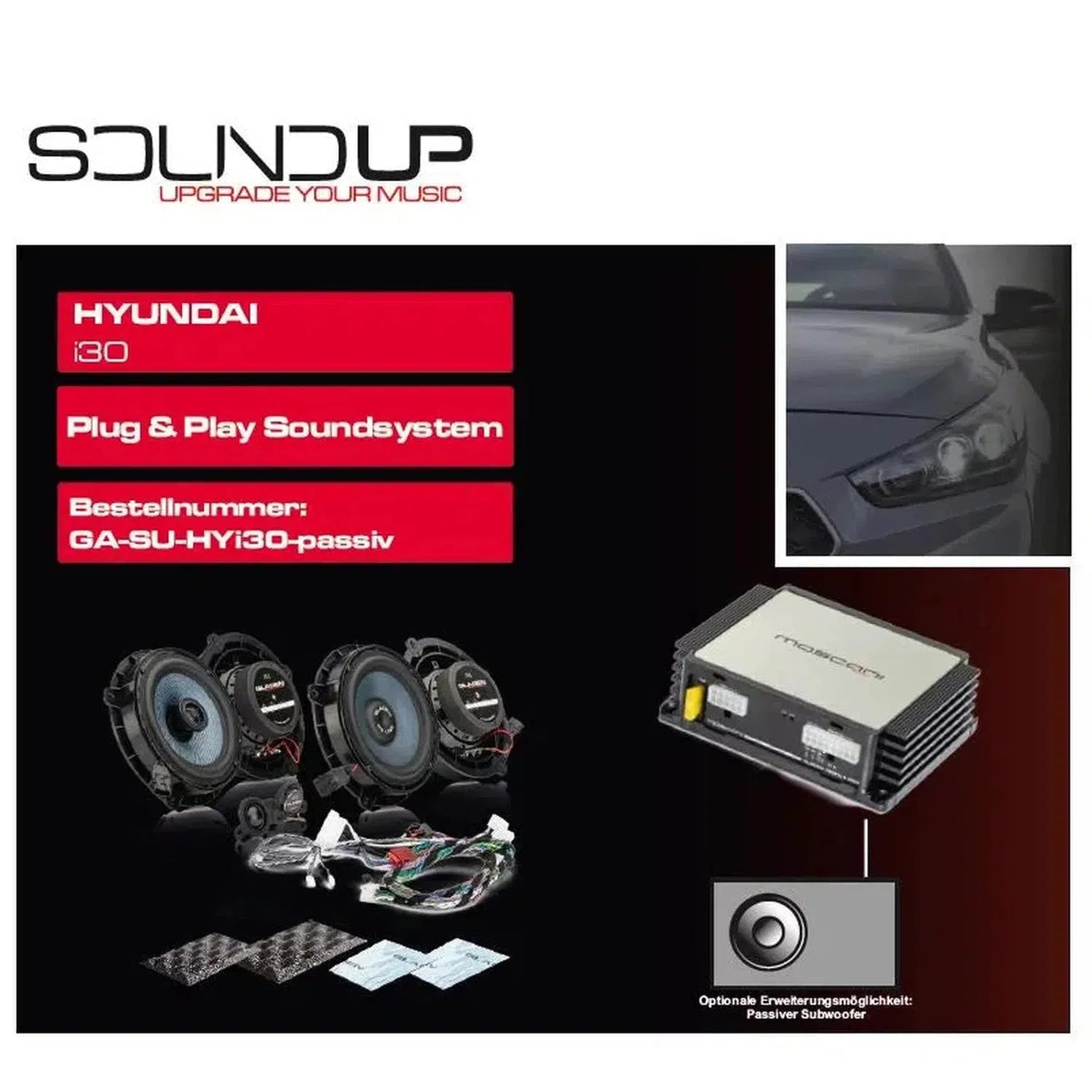 Gladen-SoundUP Hyundai HYI30-Hyundai-Komplettset-masori-kaufen