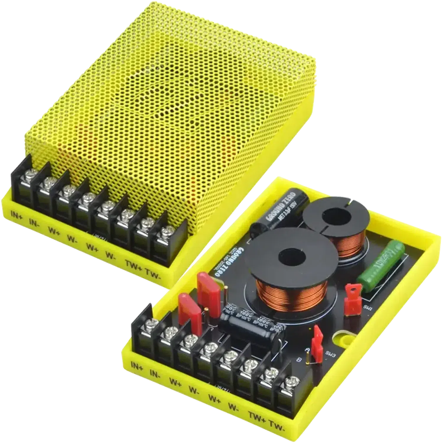 Musway MQ6.2T Hochtöner Lautsprecher Mit Frequenzweiche | 25 Mm, 125 Watt | Für Auto-Sound