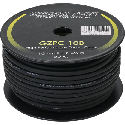 Ground Zero-GZPC 10B/GZPC 10Y Meterware-10mm² Stromkabel-masori-kaufen