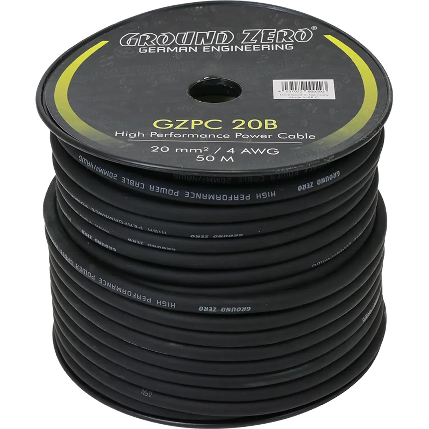 Ground Zero-GZPC 20B/GZPC 20Y Meterware-20mm² Stromkabel-masori-kaufen