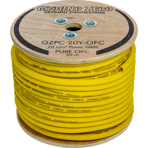 Ground Zero-GZPC 20Y-OFC-20mm² Stromkabel-masori-kaufen