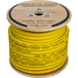 Ground Zero-GZPC 35Y-OFC-35mm² Stromkabel-masori-kaufen