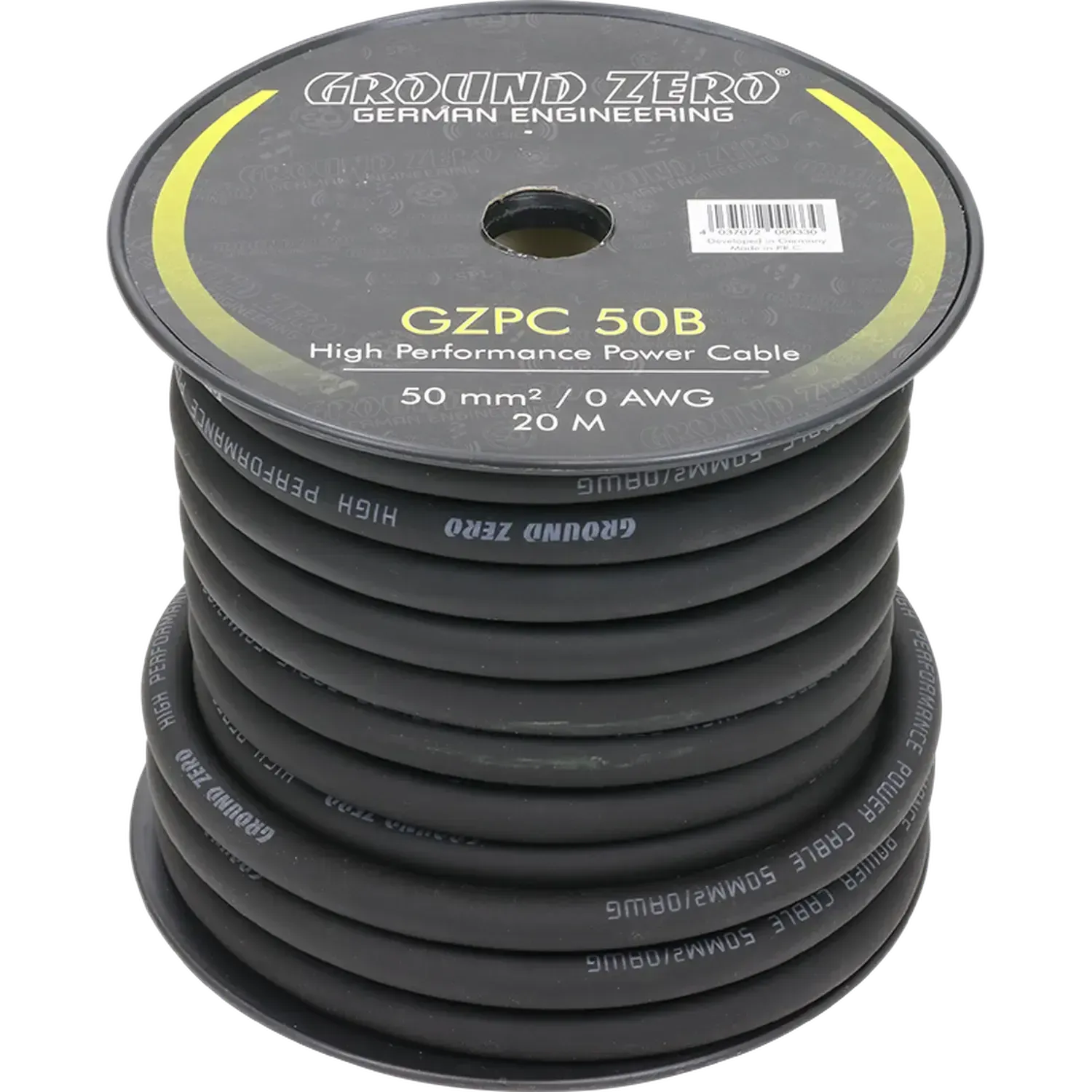 Ground Zero-GZPC 50B/GZPC 50Y Meterware-50mm² Stromkabel-masori-kaufen