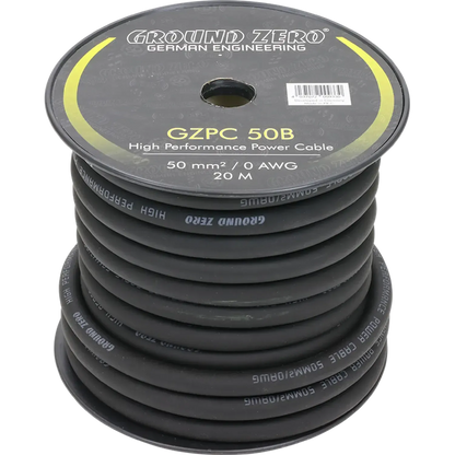 Ground Zero-GZPC 50B/GZPC 50Y Meterware-50mm² Stromkabel-masori-kaufen