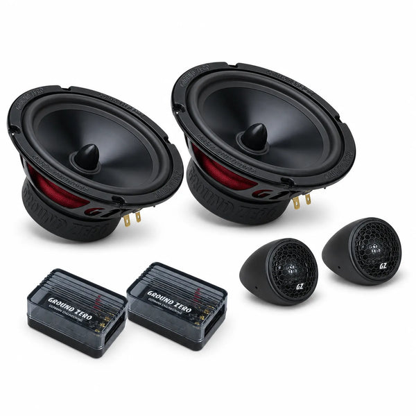 Ground Zero Radioactive GZRC 165.2SQX-IV 6.5 inch speaker set