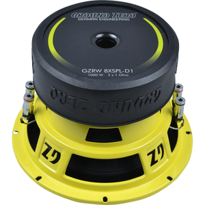 Ground Zero-Radioactive GZRW 8XSPL-D1-8" (20cm) Subwoofer-masori-kaufen