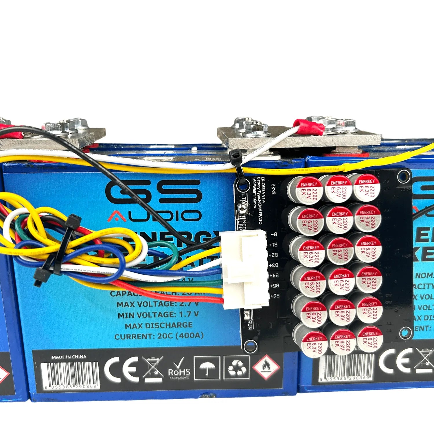 GS Audio-18 Zellen LTO prismatisch Batteriepack 60Ah-Lithium - LTO-masori-kaufen