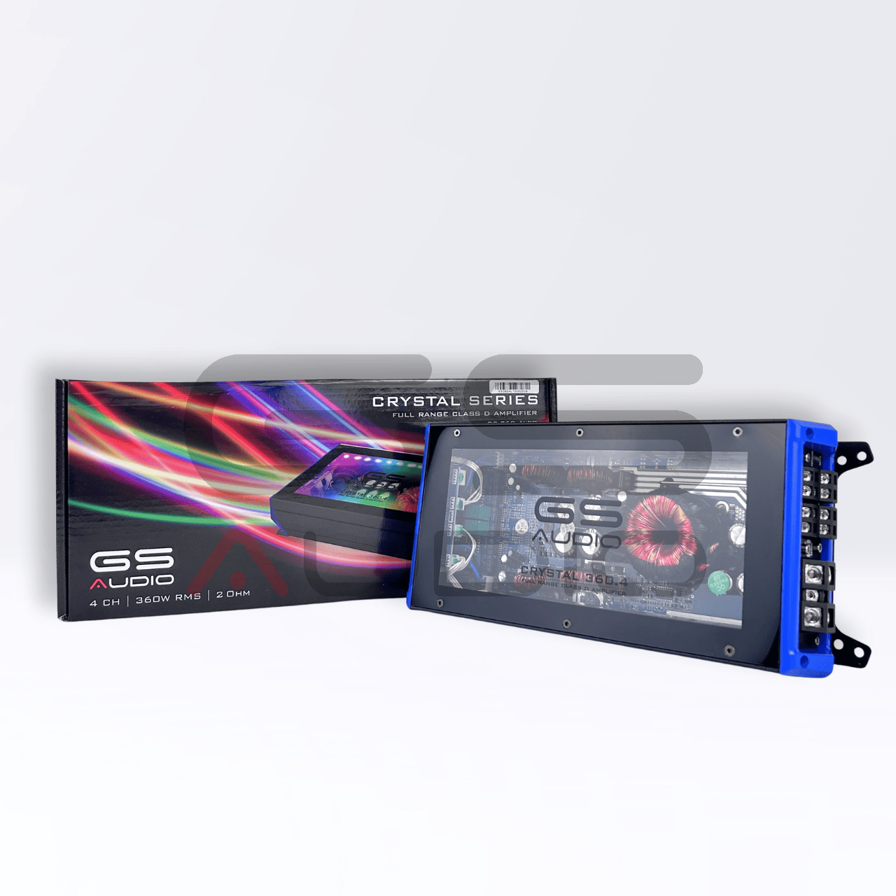 GS Audio-Crystal Series GS-360.4 LED-4-Kanal Verstärker-masori-kaufen