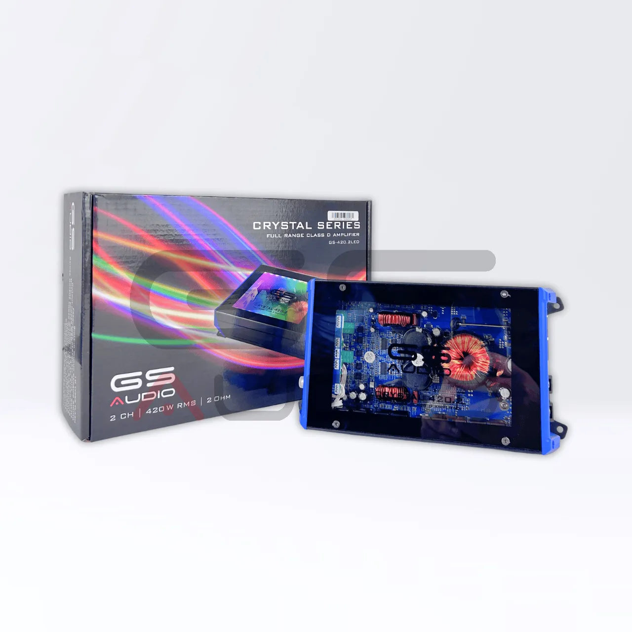 GS Audio-Crystal Series GS-420.2 LED-2-Kanal Verstärker-masori-kaufen