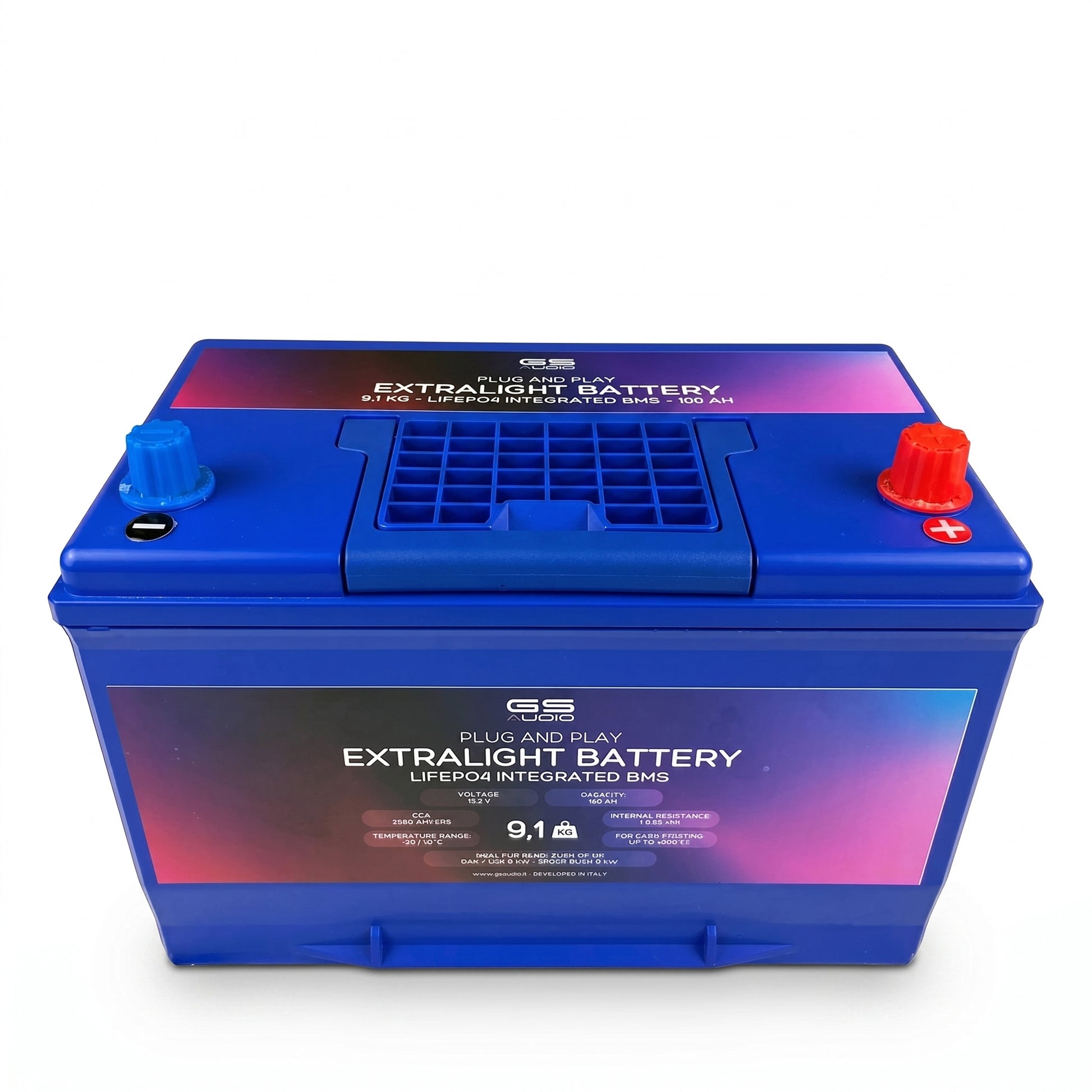 GS Audio-LifePo4 13,2V Extra light 100Ah - LiFePO4-Lithium - LiFePO4-masori-kaufen