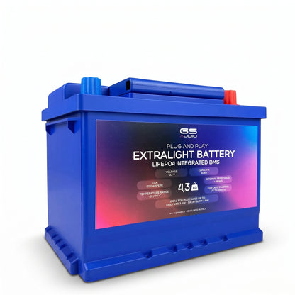 GS Audio-LifePo4 13,2V Extra light 35Ah - LiFePO4-Lithium - LiFePO4-masori-kaufen