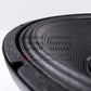 Close-up of GS Audio PRO 18F4-2500W mid-bass transducer cone, highlighting its textured surface—perfect for high-end PA installations.