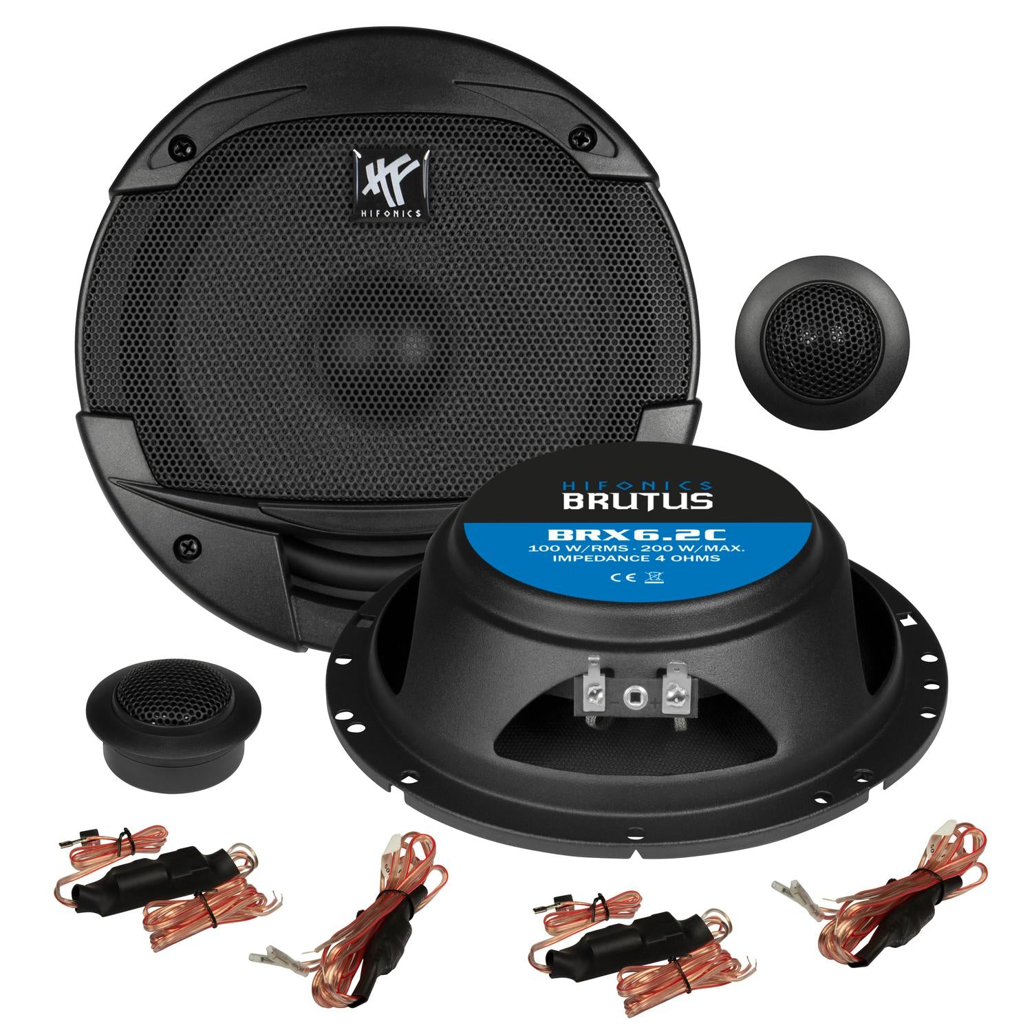 Hifonics-Brutus BRX6.2C-6.5" (16,5cm) Lautsprecherset-masori-kaufen