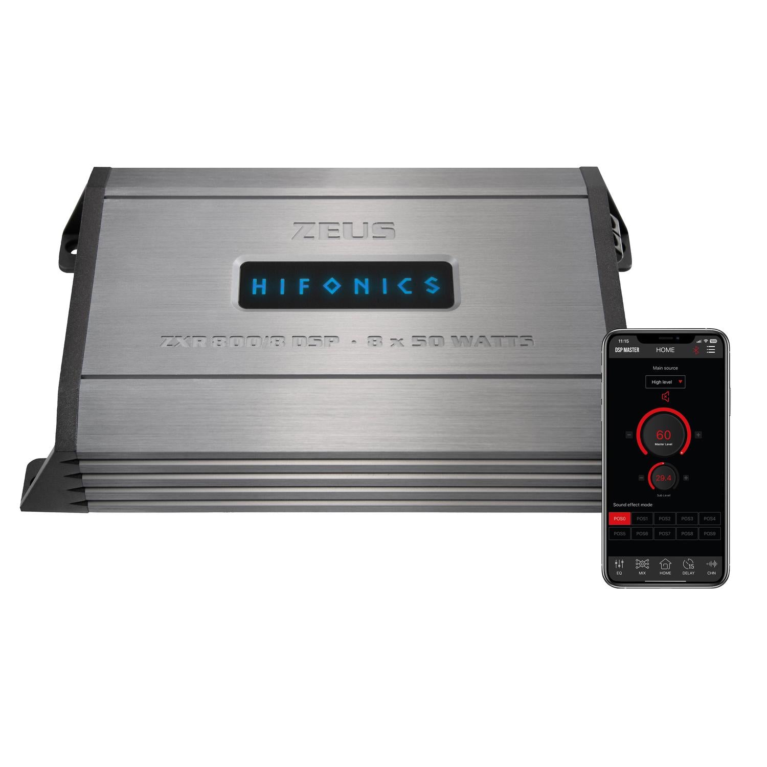 Hifonics-Zeus Expansion ZXR800/8DSP-8-Kanal DSP Verstärker-masori-kaufen