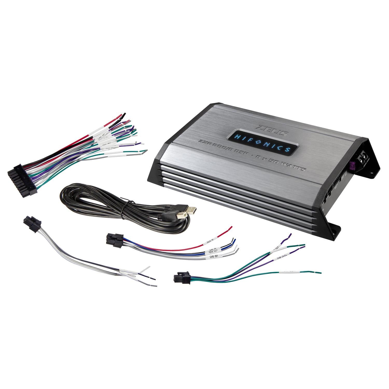 Hifonics Zeus Expansion ZXR800/8DSP 8-Channel DSP Amplifier