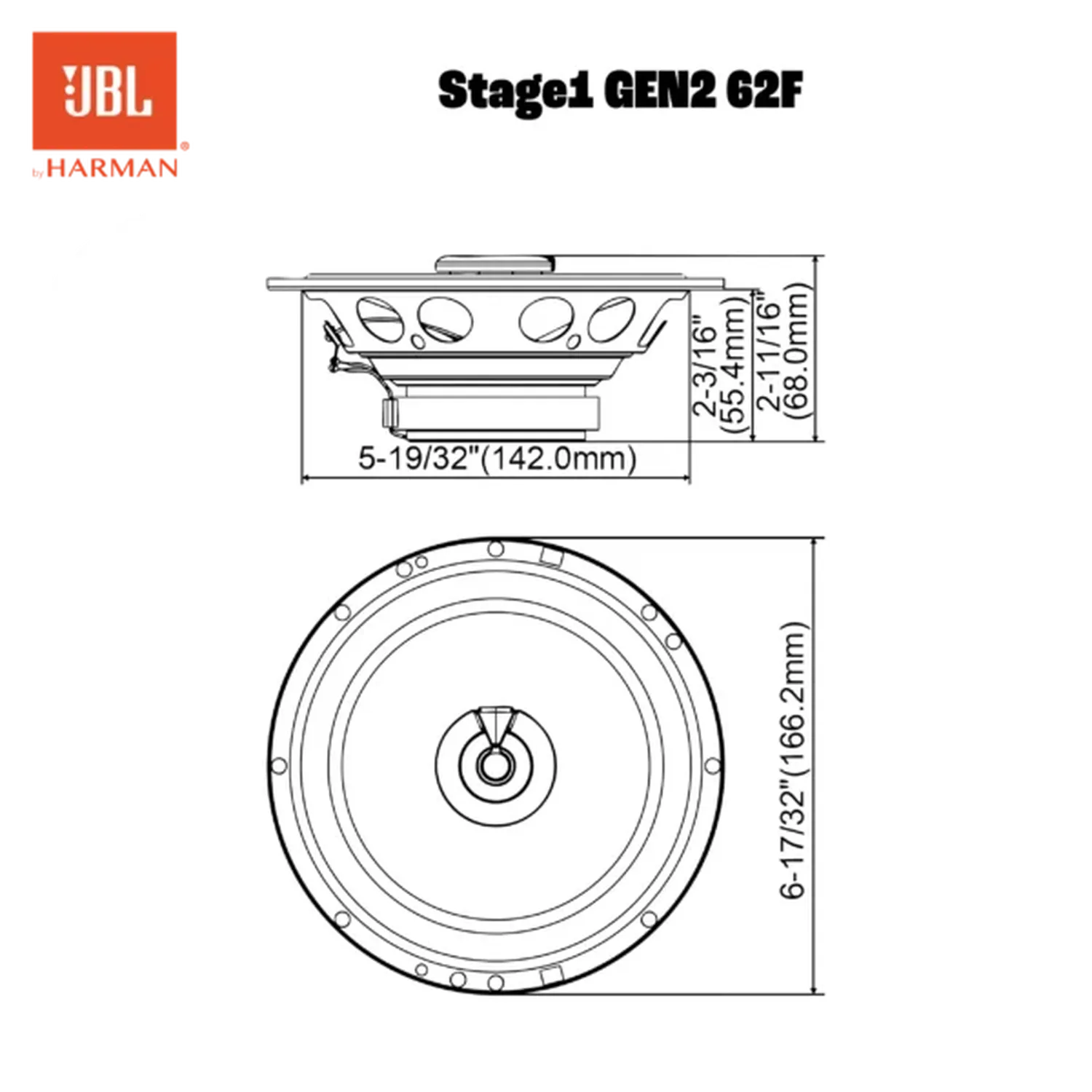 JBL-STAGE1 62F-6.5" (16,5cm) Lautsprecherset-masori-kaufen