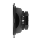 Seitenansicht des JBL STAGE3 868F-Lautsprechertreibers, die dessen Magnet, Rahmen und Anschlussklemmen vor weißem Hintergrund zeigt.