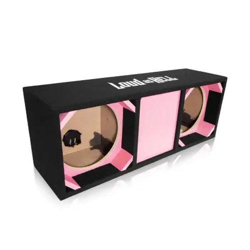 Loud as Hell-2x10 Zoll Pro Pink-10" (25cm) Lautsprechergehäuse-masori-kaufen