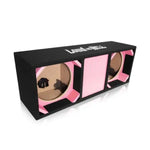 Loud as Hell-2x10 Zoll Pro Pink-10" (25cm) Subwoofergehäuse-masori-kaufen