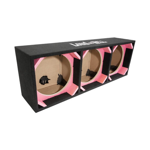 Loud as Hell-3x12 Zoll Kick Pink-12" (30cm) Subwoofergehäuse-masori-kaufen