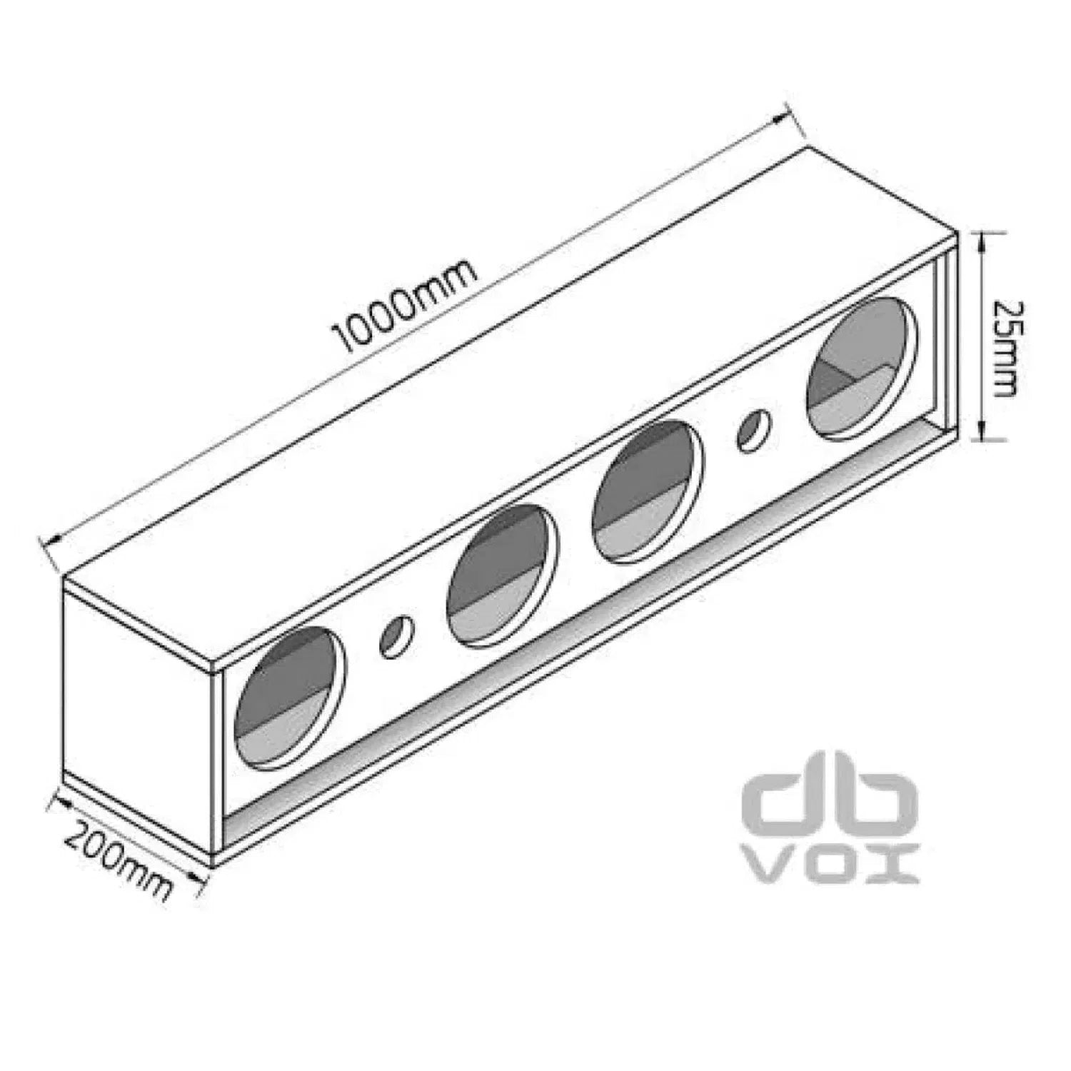 Masori-Raggarplanka Slot 4x6.5 Zoll-6.5" (16,5cm) Lautsprechergehäuse-masori-kaufen