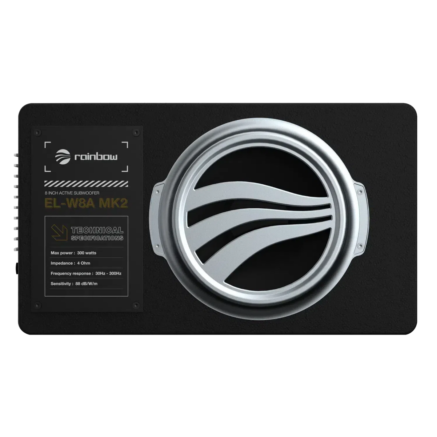 Rainbow Audio-EL-W8A MK2-8" (20cm) Aktiv-Gehäusesubwoofer-masori-kaufen