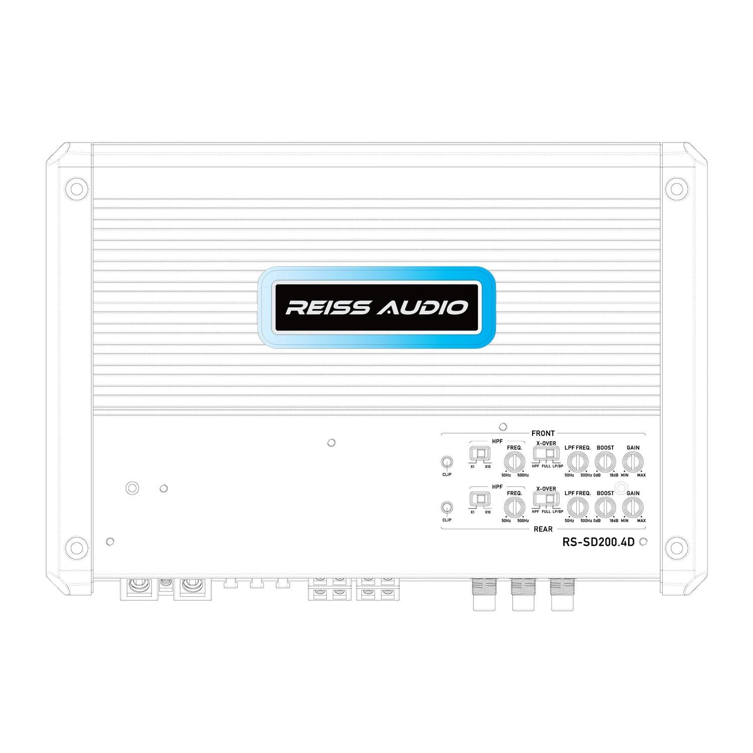 Reiss Audio-RS-SD200.4D-4-Kanal Verstärker-masori-kaufen