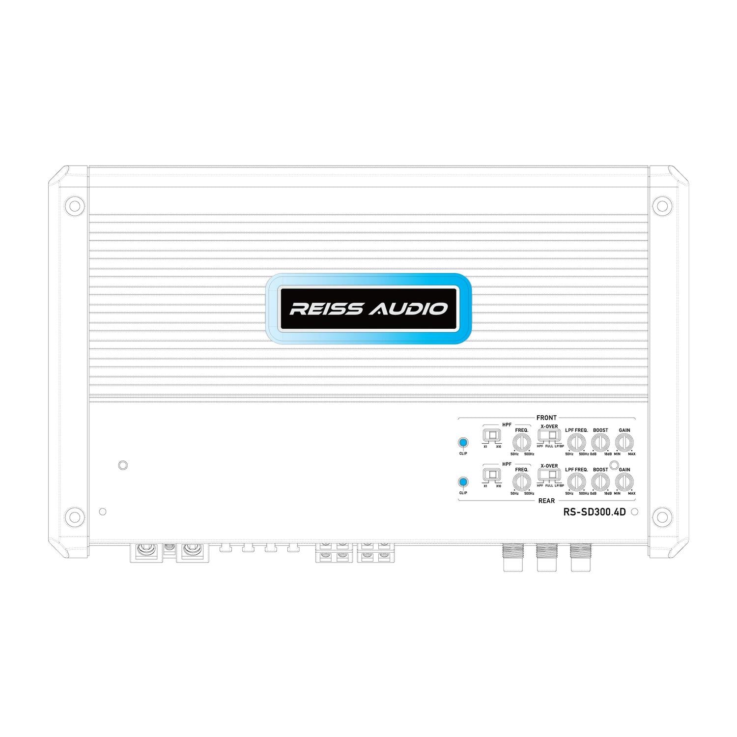 Reiss Audio-RS-SD300.4D-4-Kanal Verstärker-masori-kaufen