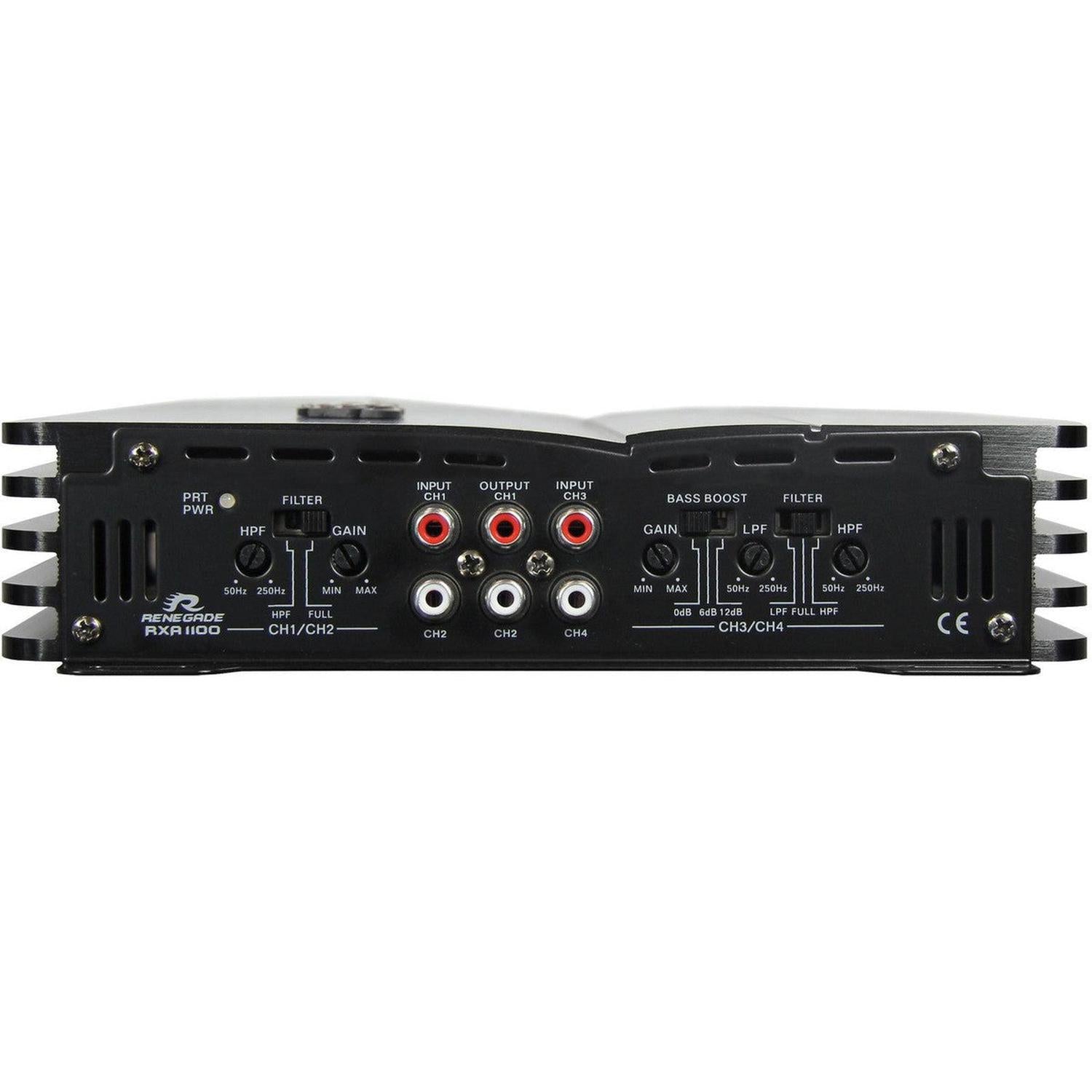 Amplificatore Auto 4 Canali Renegade RXA1100-4 | 600W | Potenza RMS 4x135W @2Ohm - Foto 4