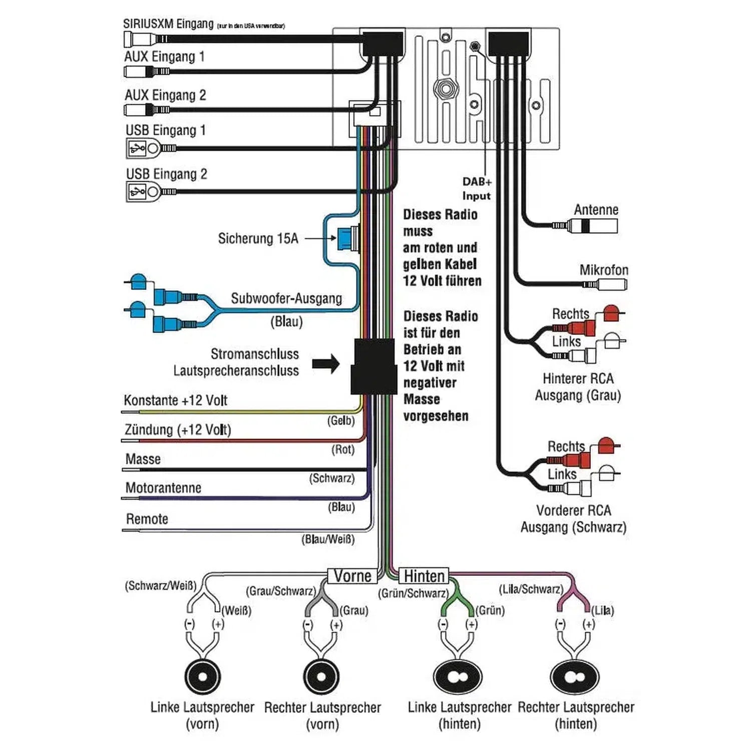 Retrosound-RSD-Becker-Chrome-6DAB-1-DIN Autoradio-masori-kaufen
