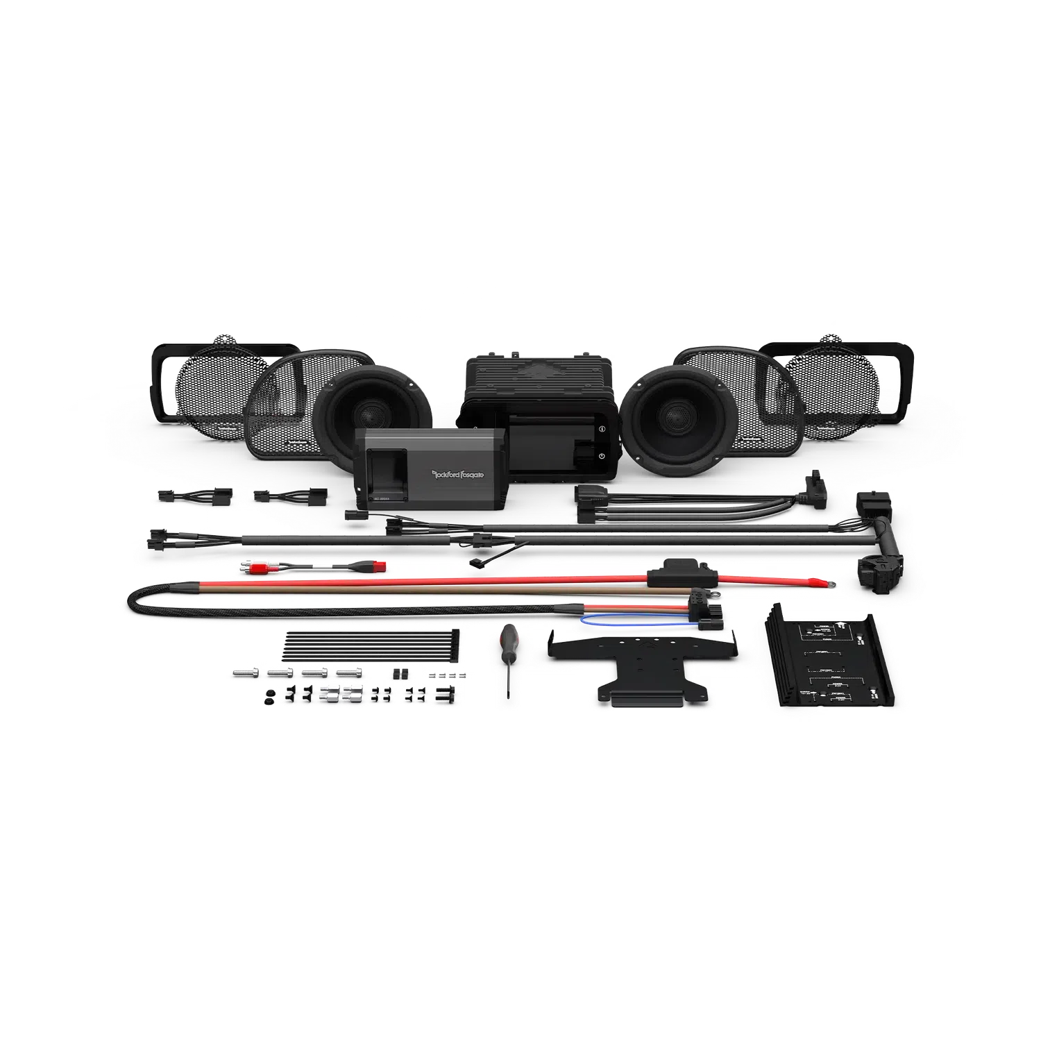 Rockford Fosgate-HD14-PMX-STG2-Harley-Davidson Motorrad-Komplettset-masori-kaufen