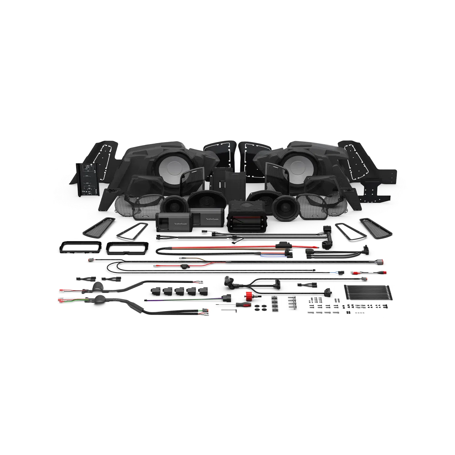 Rockford Fosgate-HD14-PMX-STG5-Harley-Davidson Motorrad-Komplettset-masori-kaufen