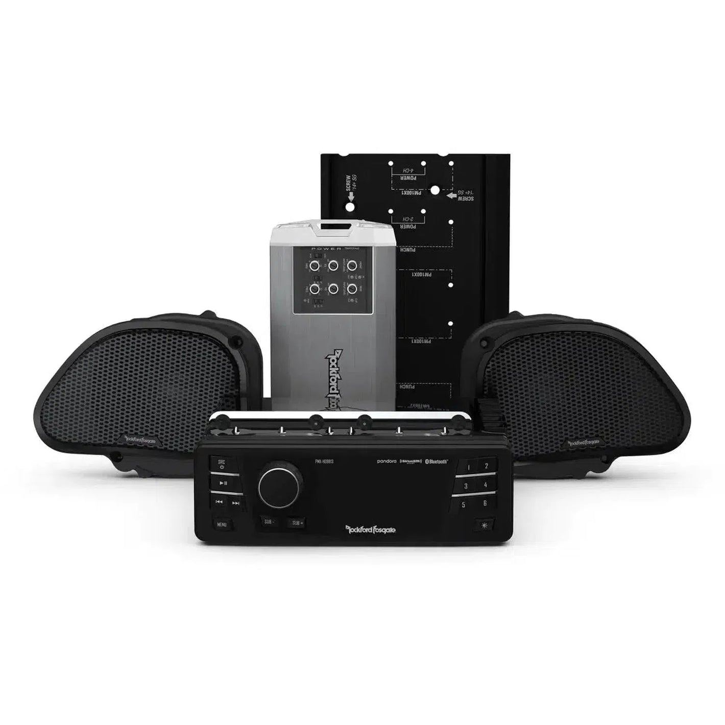 Rockford Fosgate-HD9813RG-STAGE2-Harley-Davidson Motorrad-Komplettset-masori-kaufen