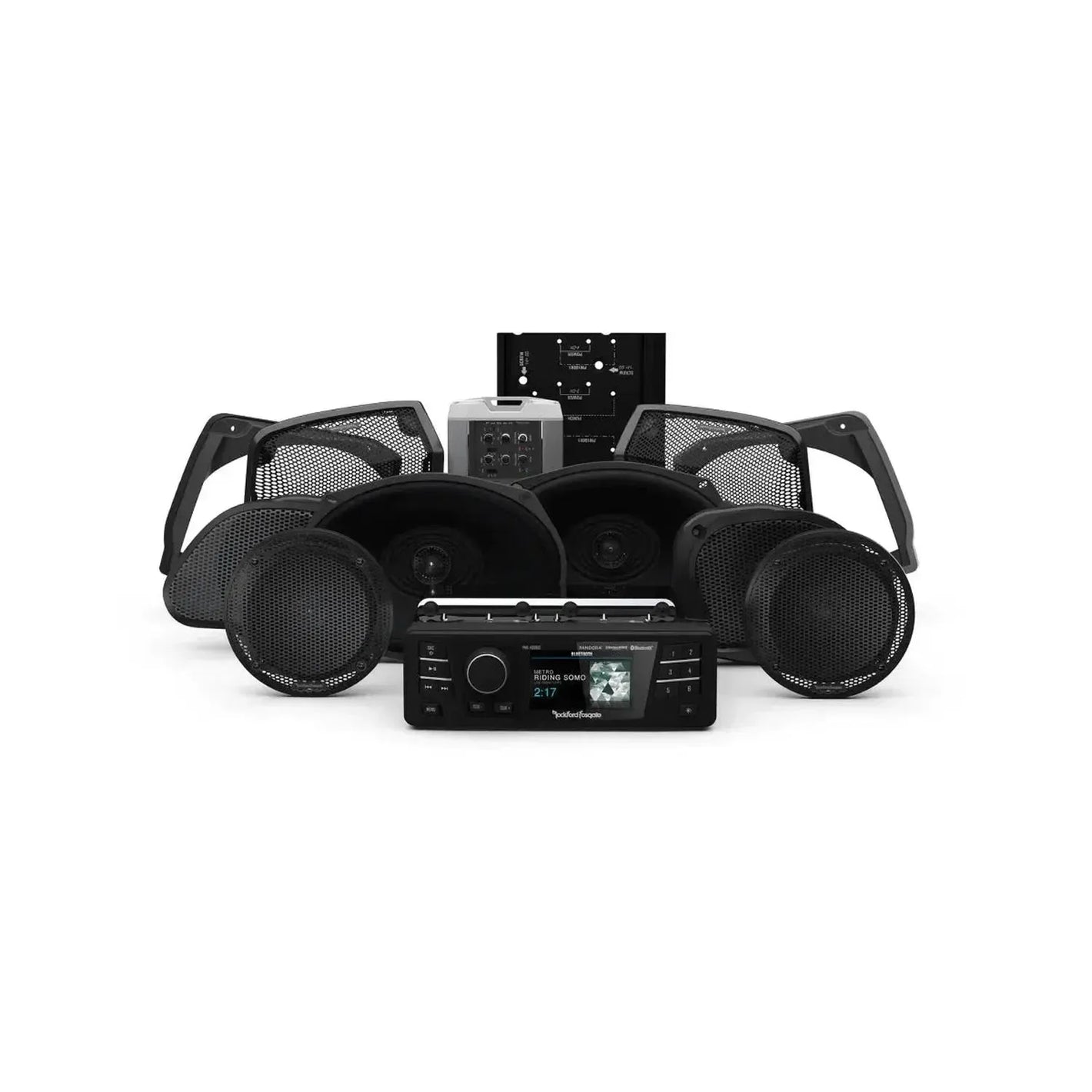 Rockford Fosgate-HD9813RGU-STAGE3-Harley-Davidson Motorrad-Komplettset-masori-kaufen
