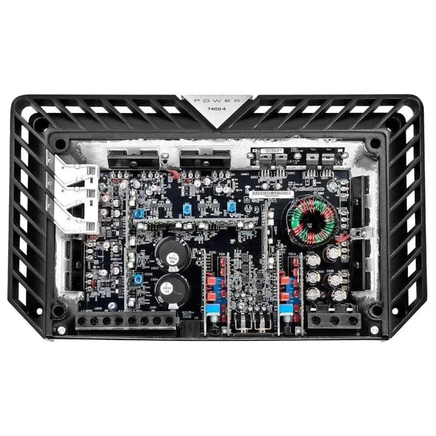 Rockford Fosgate POWER アンプ　T400-4 ジャンク Rockford Fosgate T400-4 Class AB 4 Channel Car Amplifier