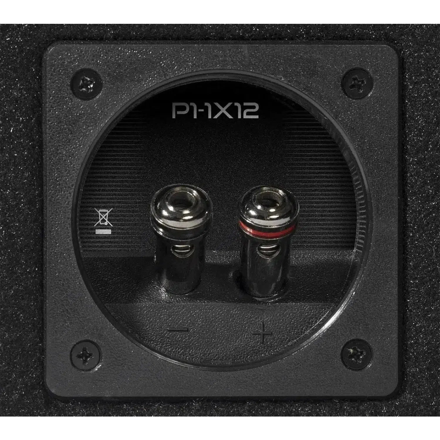Rockford Fosgate Punch P1-1X12 12 Inch Enclosure Subwoofer