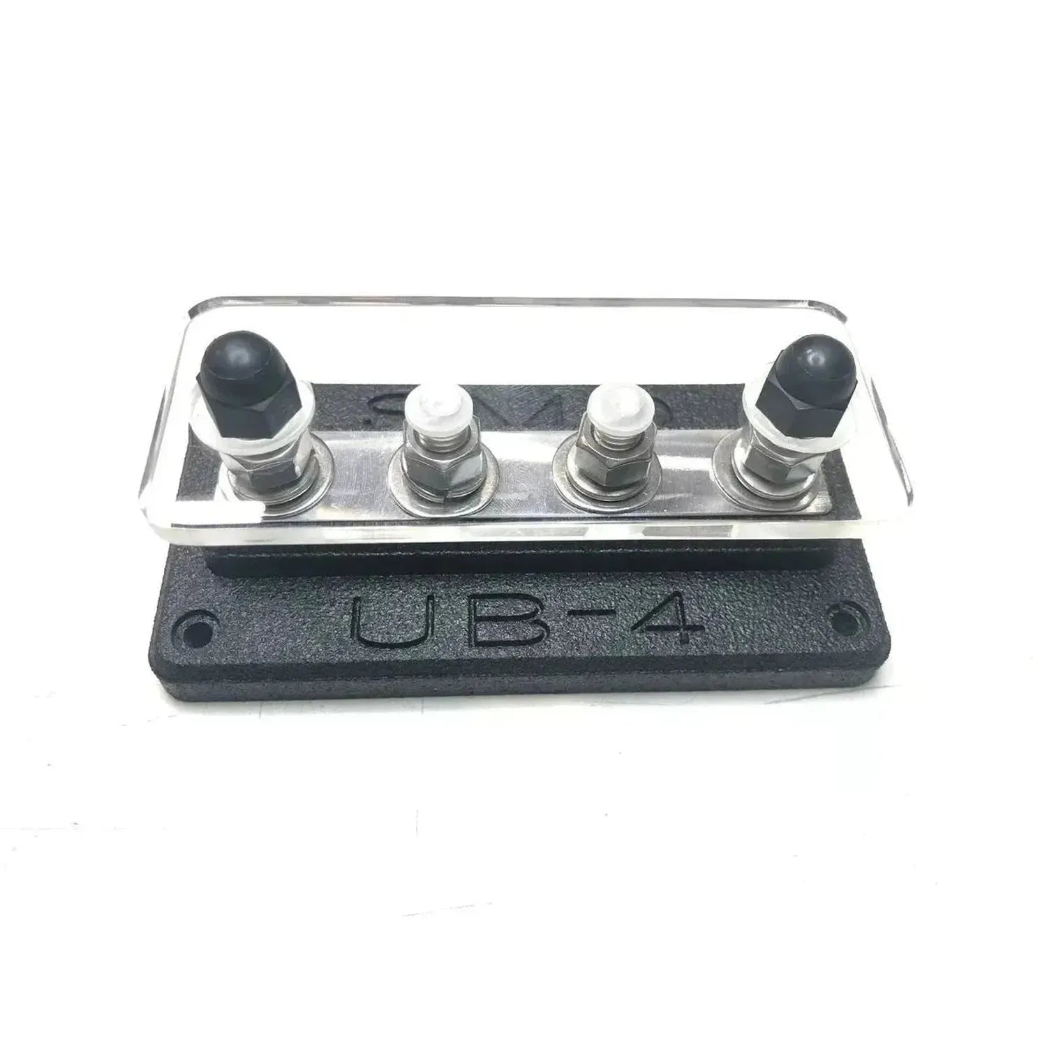 Steve Meade SMD Quad XL ANL Fuse Block Cover With Integrated VM-1 Volt Meter – Copper