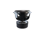 Il subwoofer Sundown Audio Zv7 18, nero con magnete di grandi dimensioni, telaio robusto e 3500W RMS, è mostrato su uno sfondo bianco.