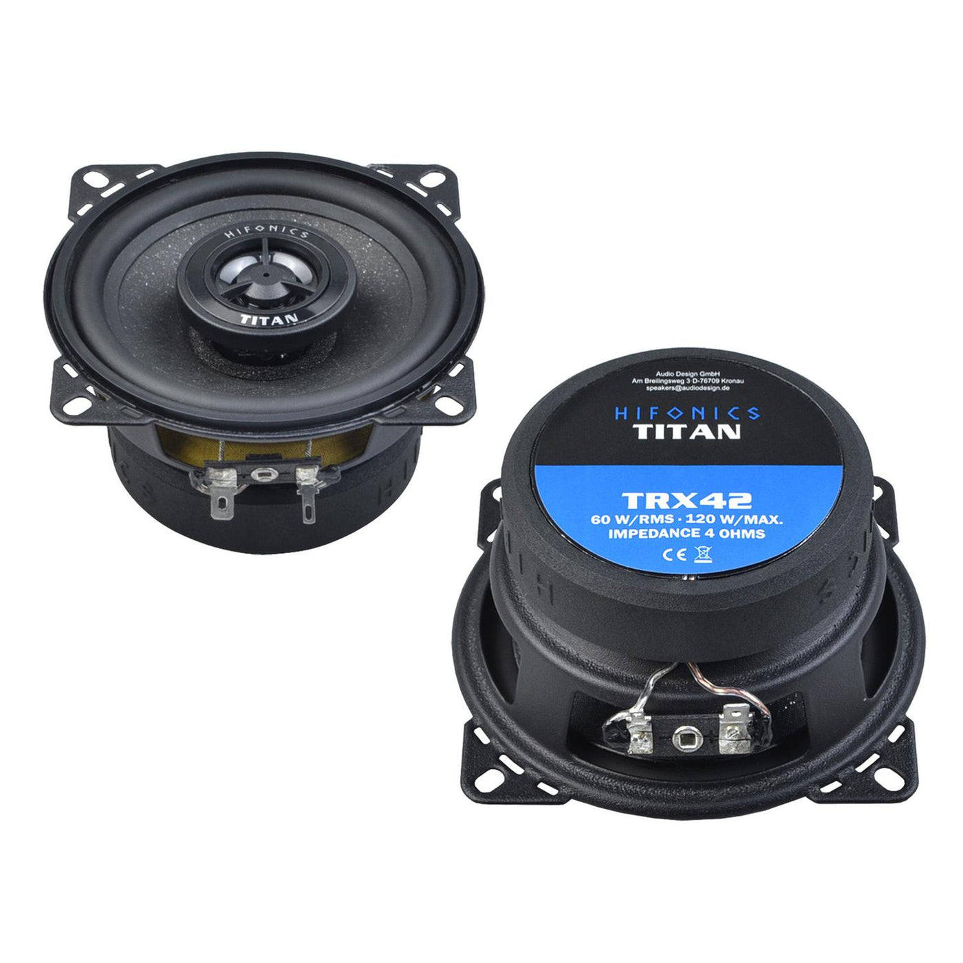 Hifonics-Titan TRX42-4" (10cm) Koaxial-Lautsprecher-Masori.de