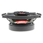 Side view of a Vibe Audio Slick 5-V7 5-inch coaxial speaker with black cone, silver magnet, red logo label, and 70W RMS power.