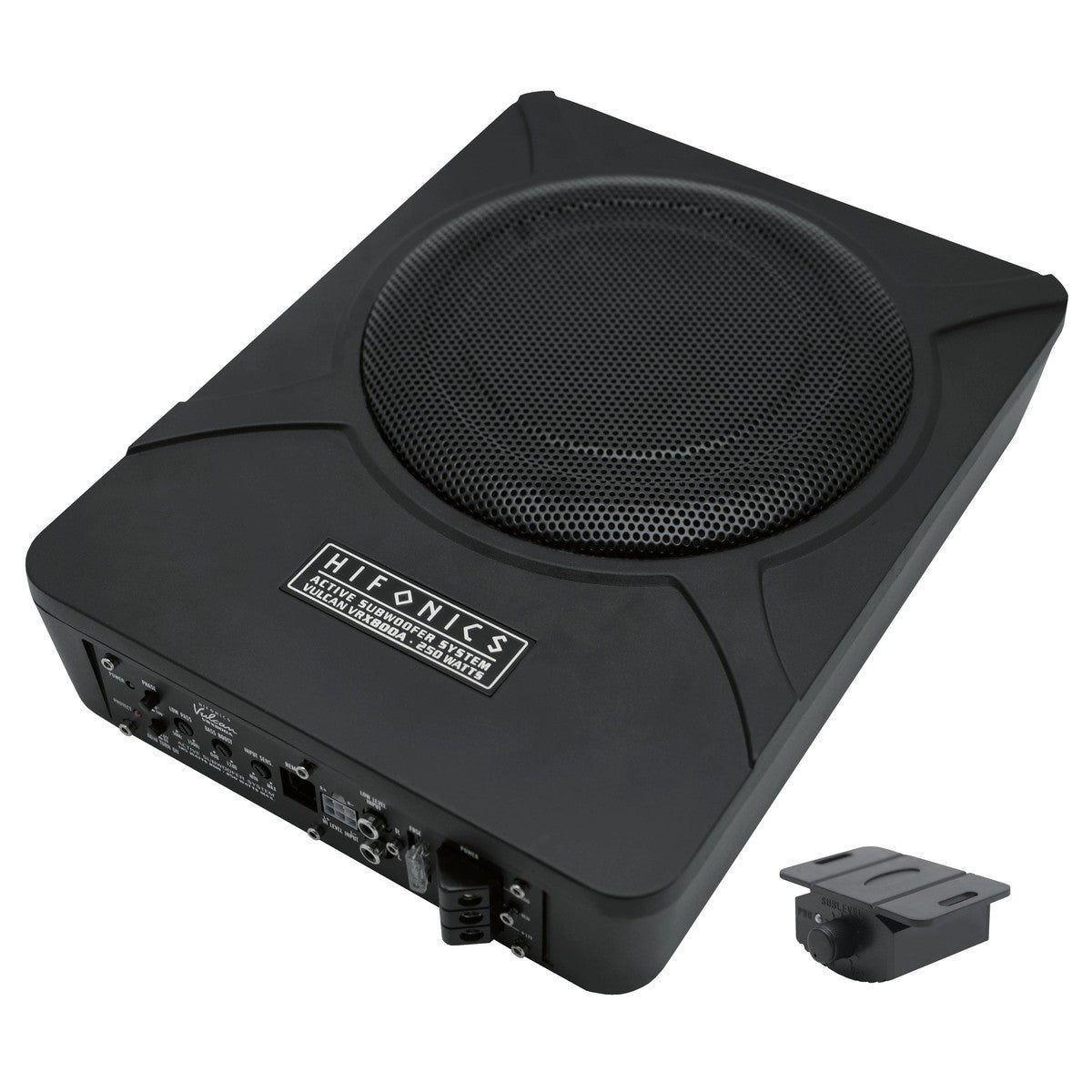 Hifonics-Vulcan VRX800A-8" (20cm) Aktiv-Gehäusesubwoofer-Masori.de